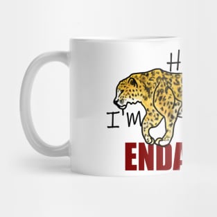 Help the endangered Amur Leopard Mug